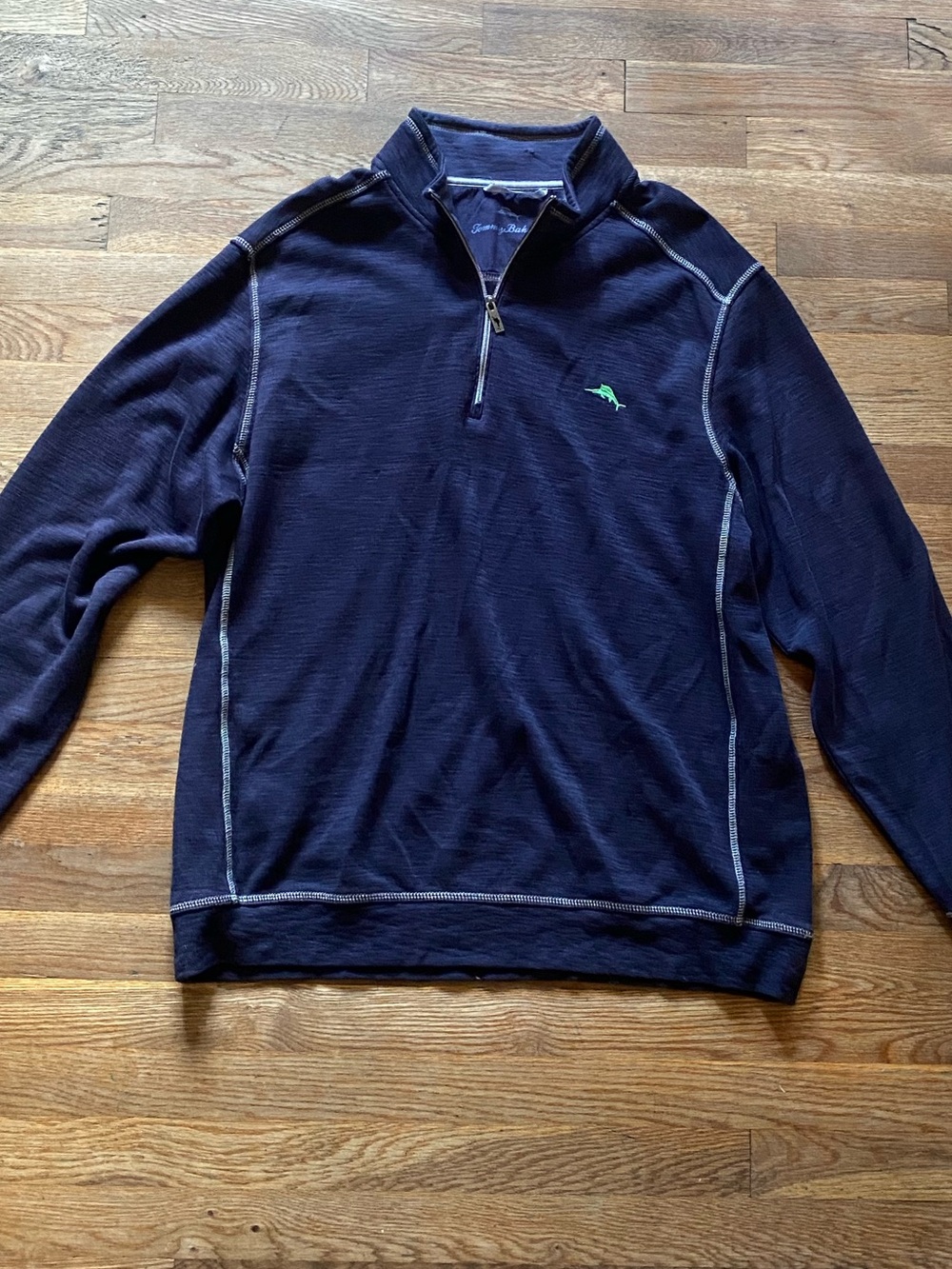 Tommy Bahama Tobago Bay Half Zip SweatShirt XXL - Picture 2 of 10